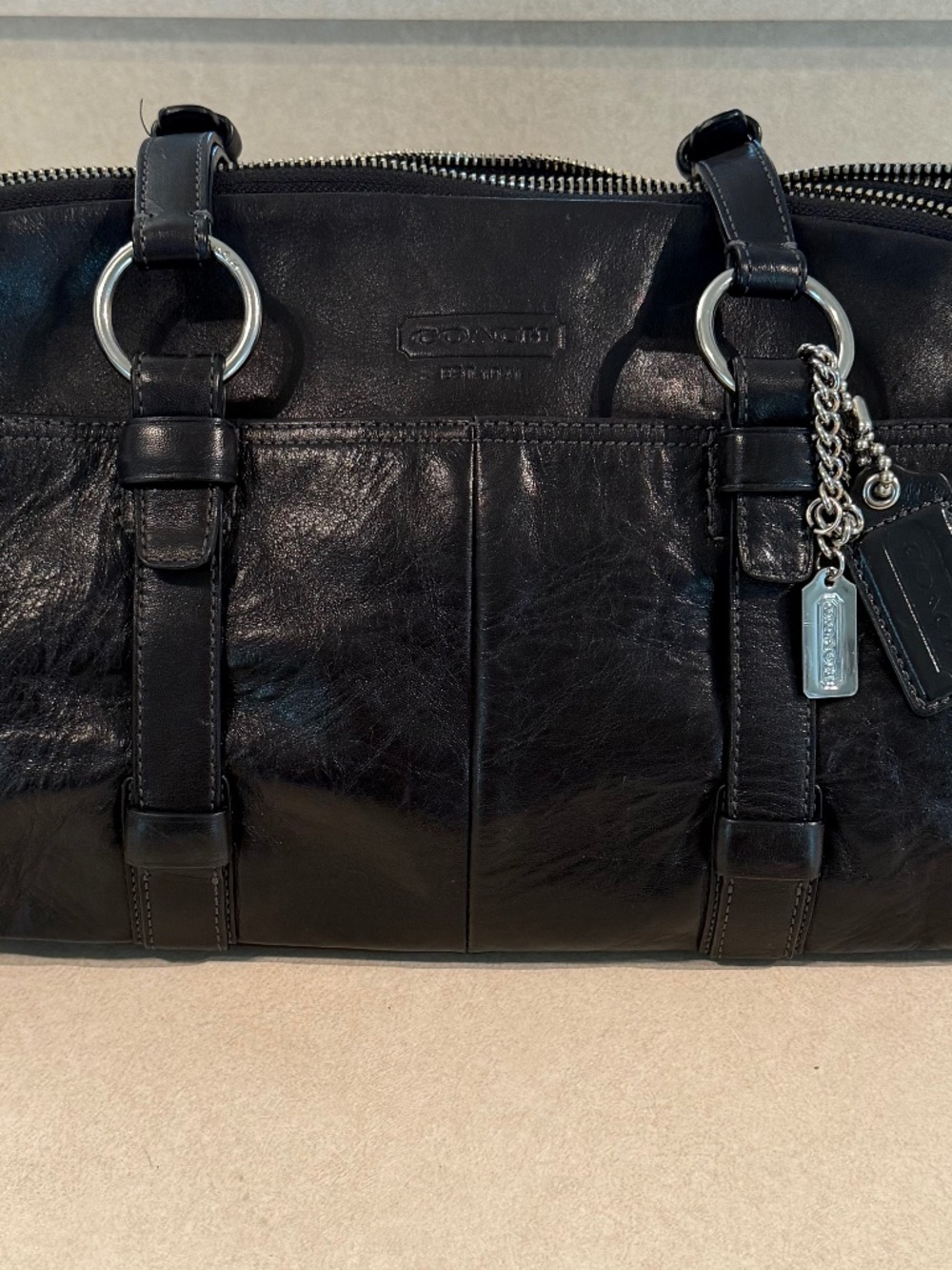 Vintage Coach: Leather Satchel Bonnie/Soho